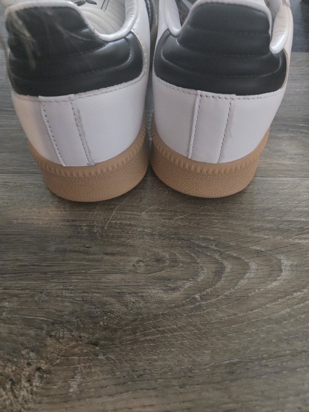 Adidas Samba White Black Gum Sole Sneakers Womens Size 11 NWT - Picture 4 of 7